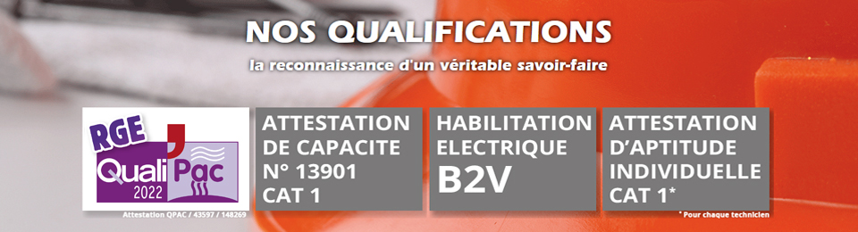 Certification climatisation et pompe à chaleur