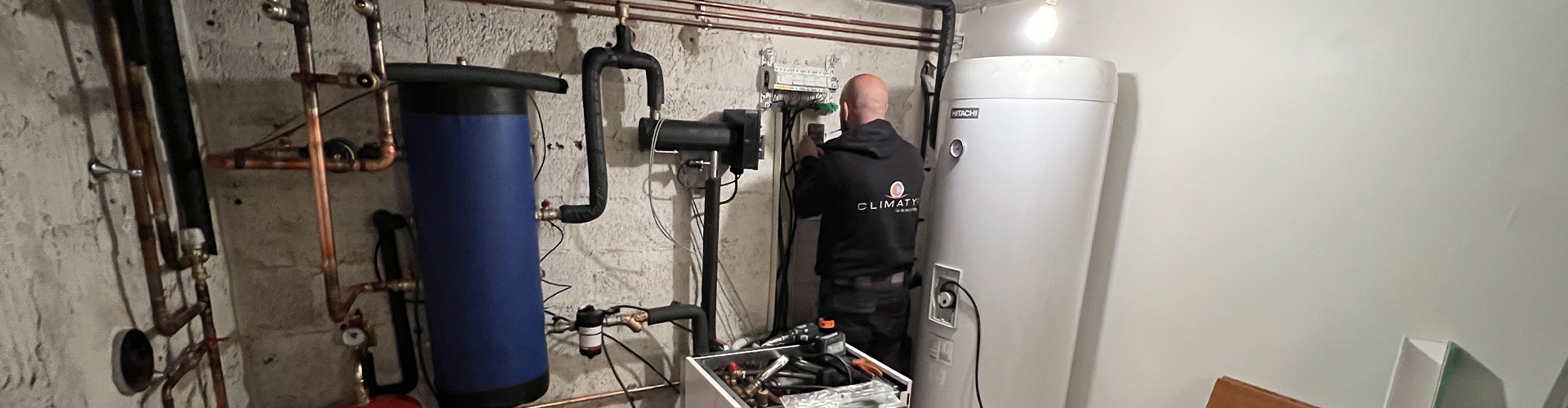 Slider maintenance climatisation et pompe à chaleur